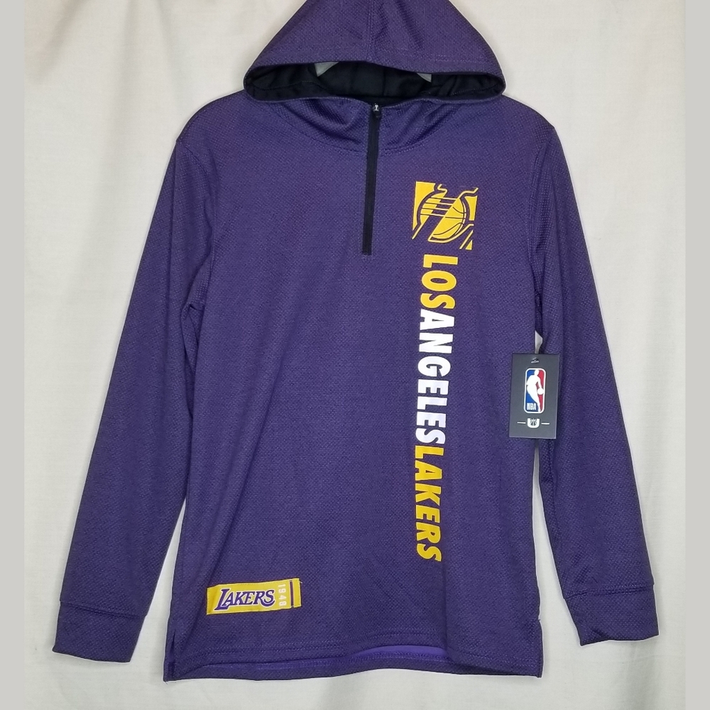 COPY - NWT Authentic Los Angeles Lakers purple ho…